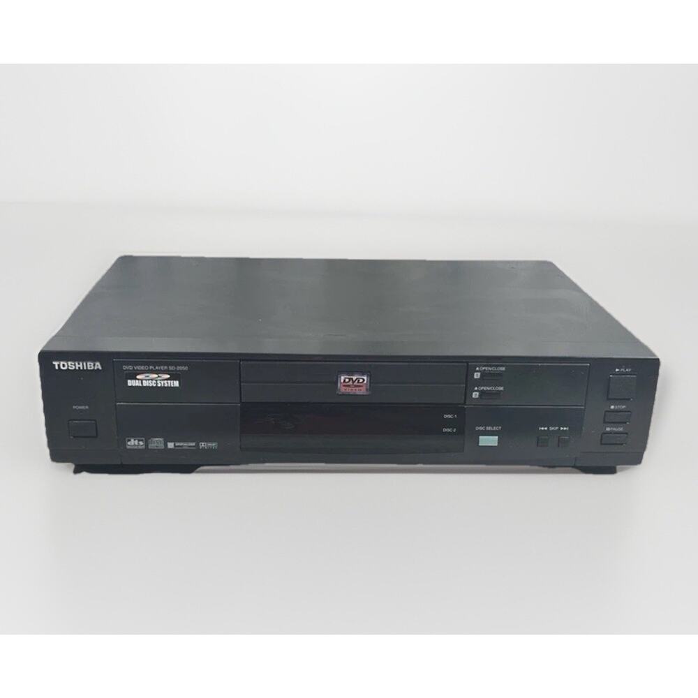 TOSHIBA DVD Video Player SD-2050 Dual Disc System